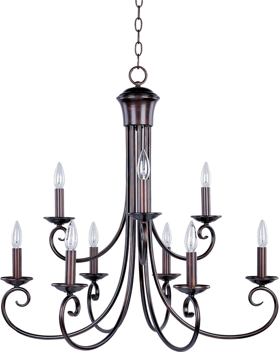 Maxim Loft 9-Light Chandelier Model: 70006OI