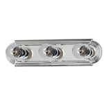 Maxim Essentials 3-Light Racetrack Bath Vanity Light Model: 7123PC