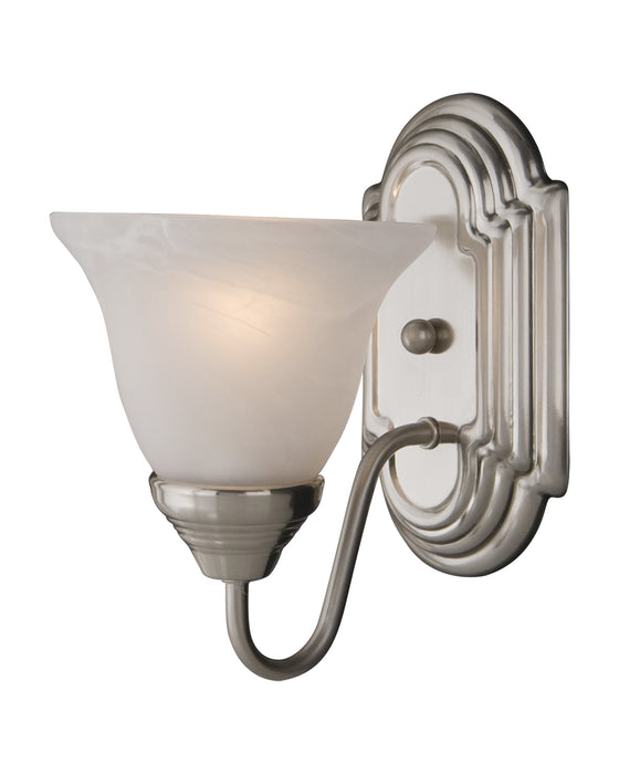 Maxim Essentials 1-Light Wall Sconce Model: 8011MRSN