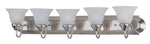 Maxim Essentials 5-Light Bath Vanity Model: 8015FTSN