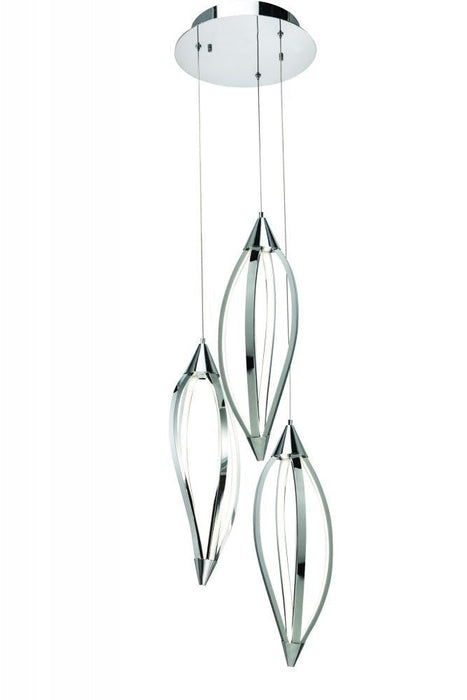 Elan Meridian Cluster Pendant 3 Light LED Model: 83388