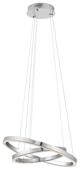 Elan Opus Chandelier 2 Light LED Model: 83864