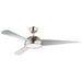 Maxim Cupola 52 Nickel LED Fan Model: 88801SN