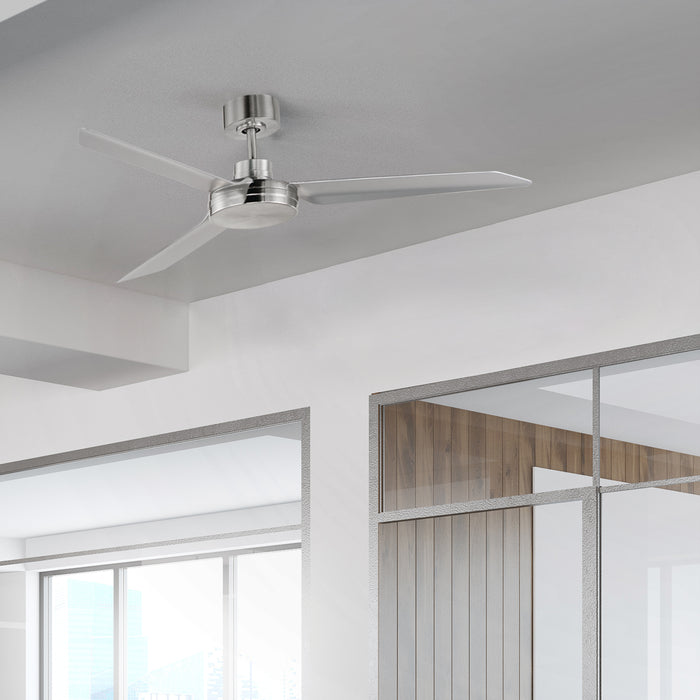 Maxim Ultra Slim 52 Outdoor Fan Nickel Model: 88807SN