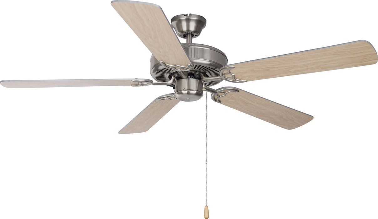 Maxim Basic-Max 52 Nickel Fan Silver/Maple Blades Model: 89905SNSM