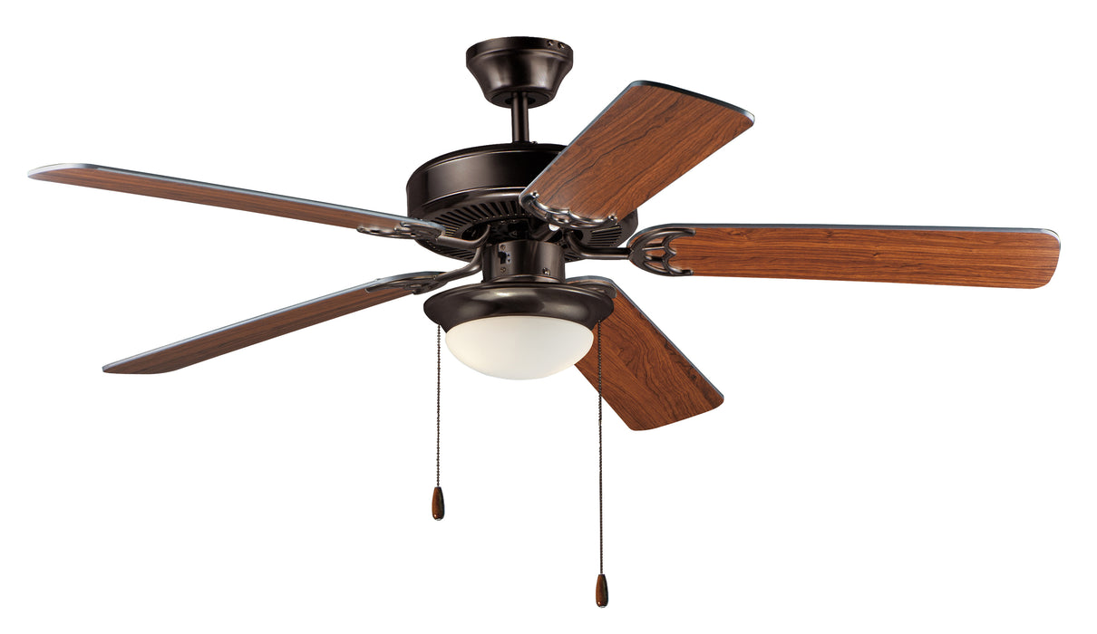 Maxim Basic-Max 52 Bronze Fan LED 2-Light W/P Blades Model: 89908SWOIWP