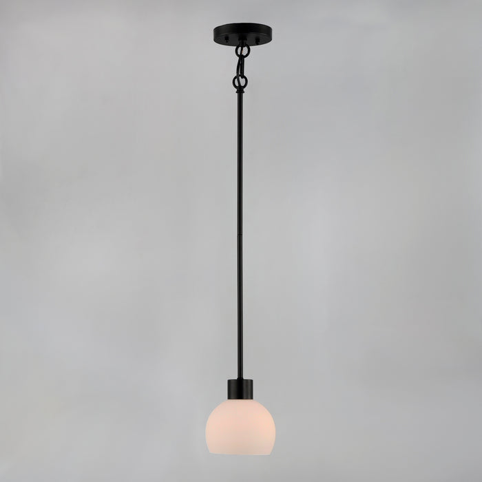 Maxim Coraline 1-Light Mini Pendant Model: 91270SWBK