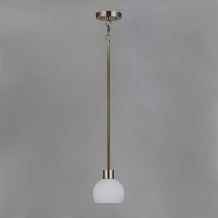 Maxim Coraline 1-Light Mini Pendant Model: 91270SWSN