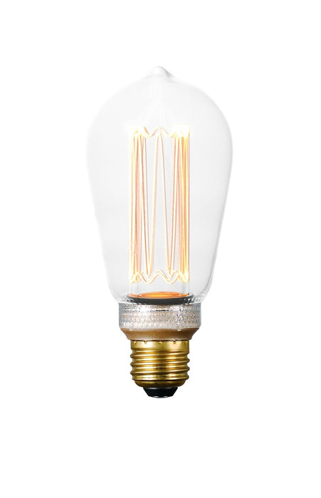 Maxim 3.5W Dimmable LED E26 ST64 Classic Pattern Clear Model: BL3-5ST64CL120V22