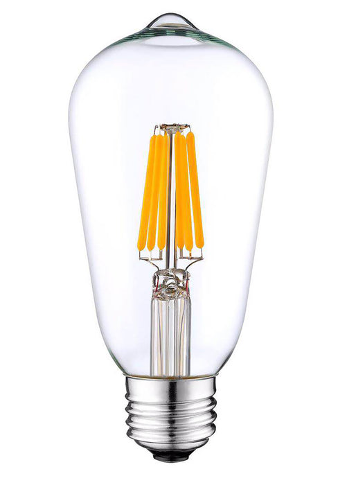 Maxim 6W LED E26 ST58 2700K CL Bulb Model: BL6ST58CL120V27