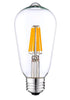 Maxim 6W LED E26 ST58 2700K CL Bulb Model: BL6ST58CL120V27