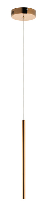 ET2 Flute 1-Light LED Pendant Model: E10002-RG