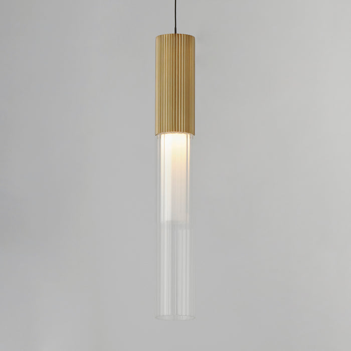 ET2 Reeds 1-Light LED Pendant Model: E11011-144GLD