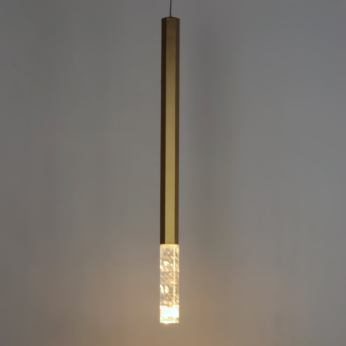 ET2 Diaphane LED 1-Light Pendant Model: E11022-95GLD