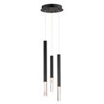 ET2 Diaphane LED 3-Light Pendant Model: E11023-95BK