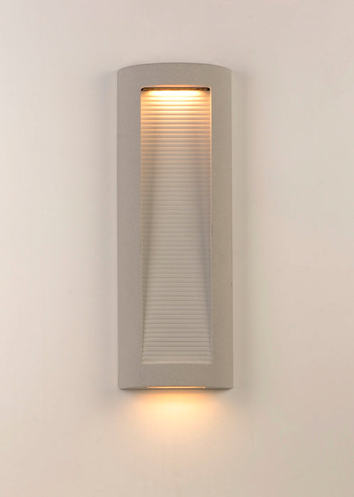 ET2 Boardwalk Medium LED Outdoor Wall Sconce Model: E14382-SSN