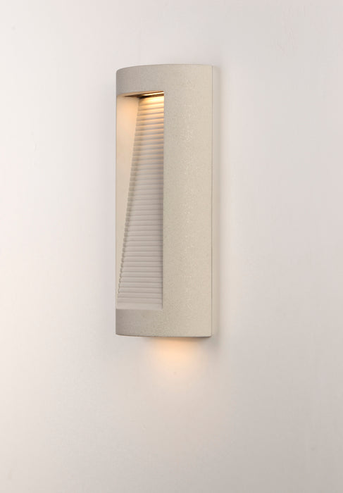 ET2 Boardwalk Medium LED Outdoor Wall Sconce Model: E14382-SSN