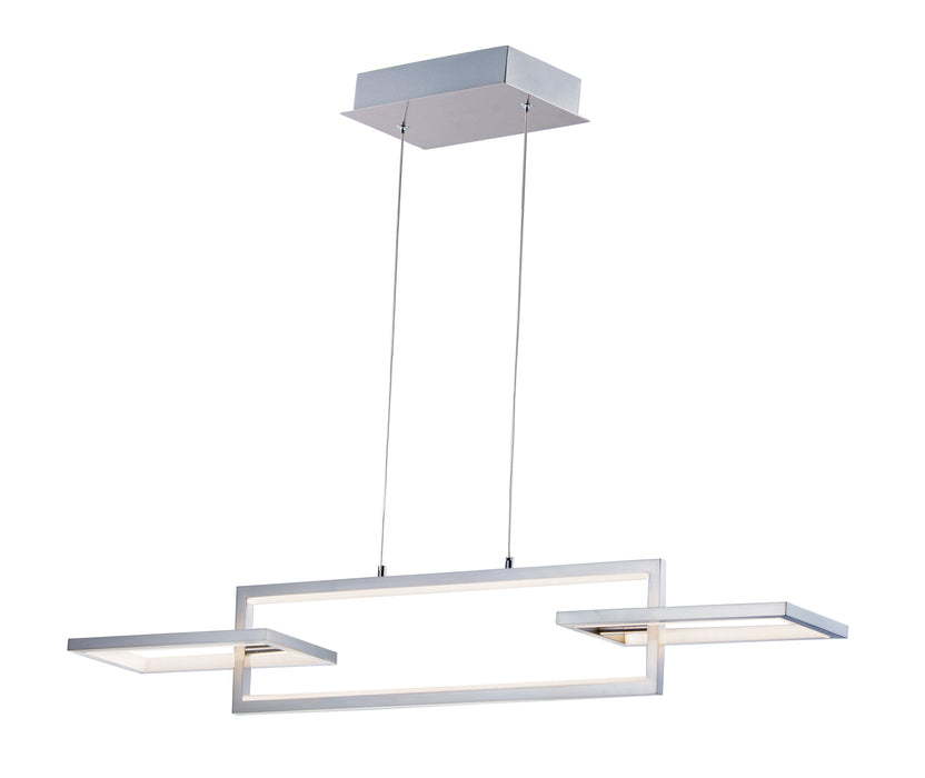 ET2 Link 3-Light LED Linear Pendant Model: E20354-SN