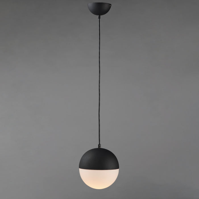 ET2 Half Moon Medium LED Pendant Model: E20361-92BK