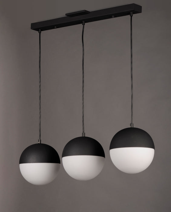 ET2 Half Moon 3-Light LED Pendant Model: E20363-92BK