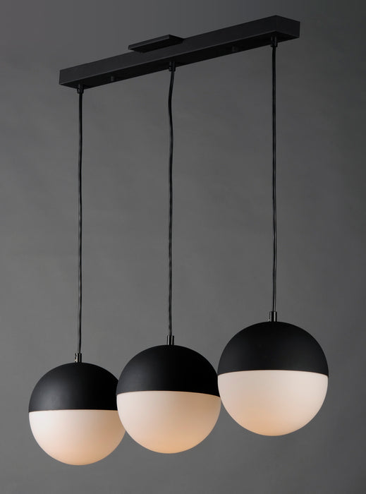 ET2 Half Moon 3-Light LED Pendant Model: E20363-92BK