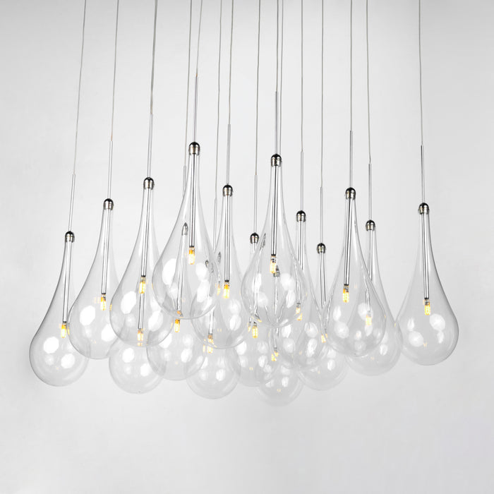 ET2 Larmes 16-Light LED Pendant Model: E20517-18PC