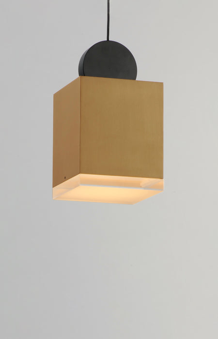 ET2 Nob LED Mini Pendant Model: E20860-75BKGLD