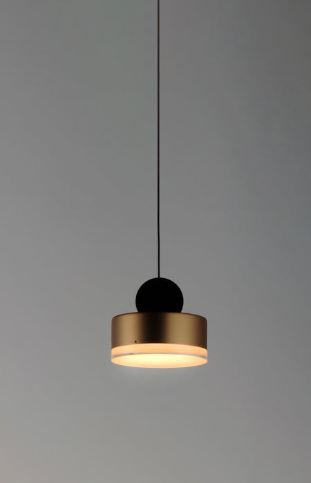 ET2 Nob LED Mini Pendant Model: E20861-75BKGLD