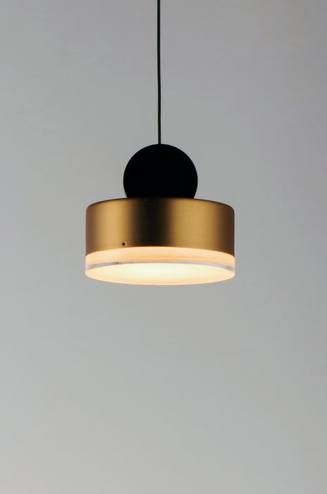 ET2 Nob LED Mini Pendant Model: E20861-75BKGLD