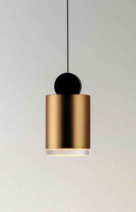 ET2 Nob LED Mini Pendant Model: E20862-75BKGLD