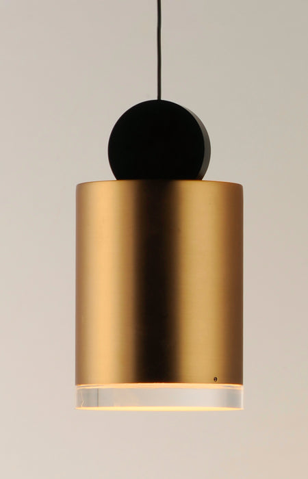 ET2 Nob LED Mini Pendant Model: E20862-75BKGLD