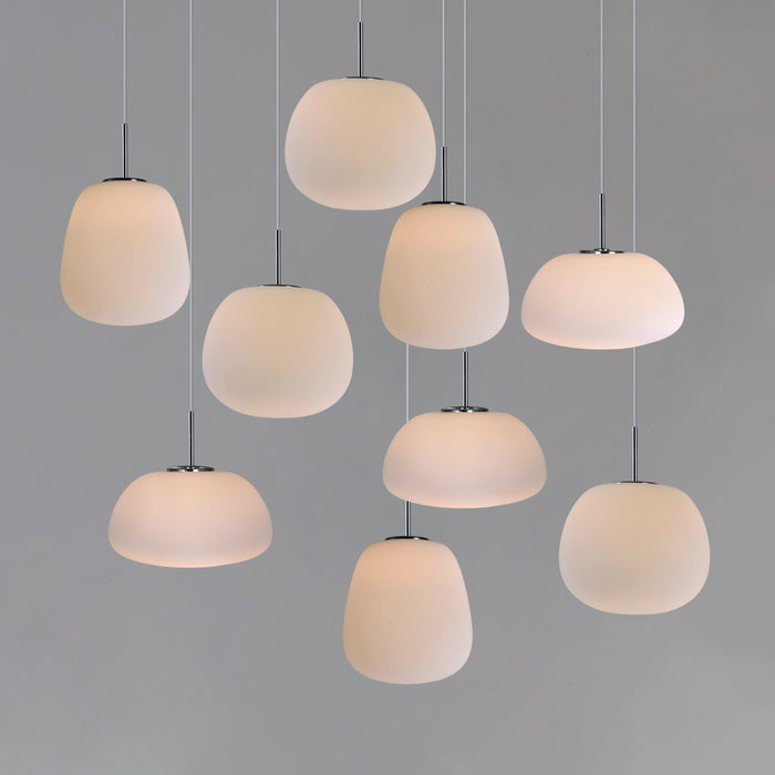 ET2 Puffs 9-Light LED Pendant Model: E21127-11WT