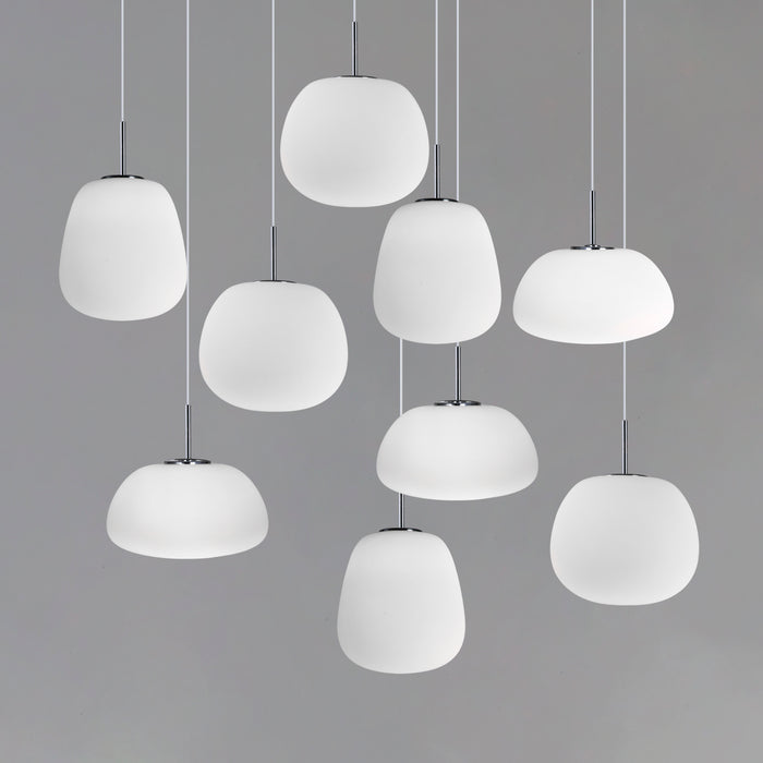 ET2 Puffs 9-Light LED Pendant Model: E21127-11WT