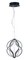 ET2 Aura 12 LED Pendant Model: E21172-BK