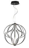 ET2 Aura 24 LED Pendant Model: E21176-BK