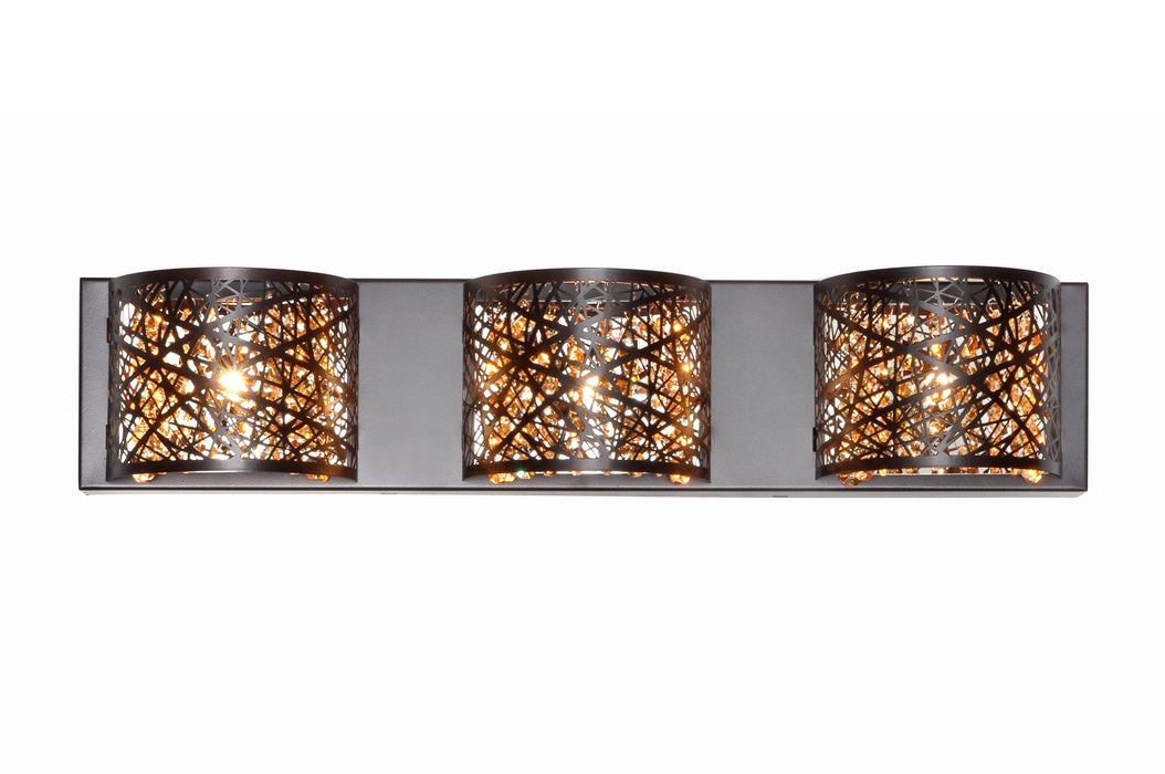 ET2 Inca 3-Light Wall Mount Model: E21316-10BZ