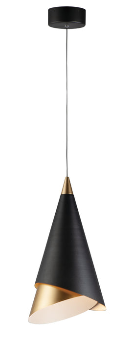 ET2 Mermaid 1-Light LED Pendant Model: E21448-BKMG