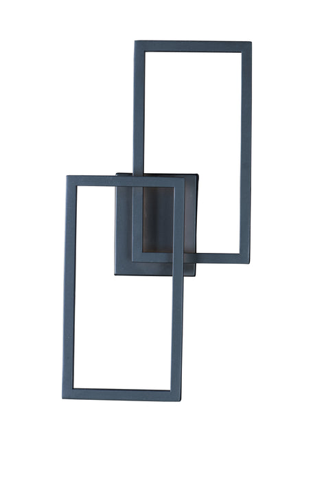 ET2 Traverse LED Outdoor Wall Sconce Model: E21511-BK