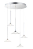 ET2 Cono LED 5-Light Pendant Model: E21536-24PC