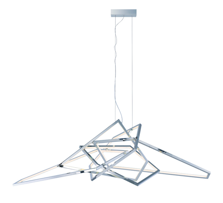 ET2 Trapezoid LED Pendant Model: E22679-PC