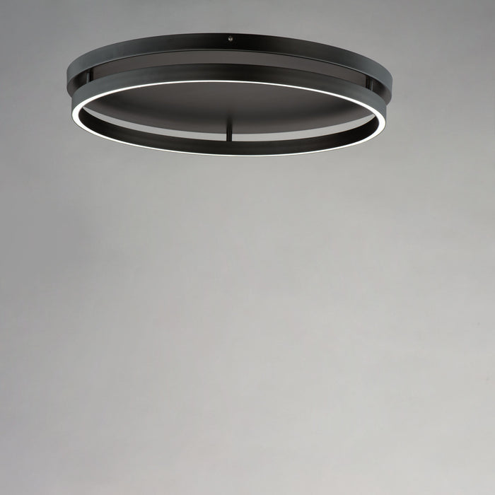 ET2 Groove LED Flush Mount WiZ Model: E22720-BK