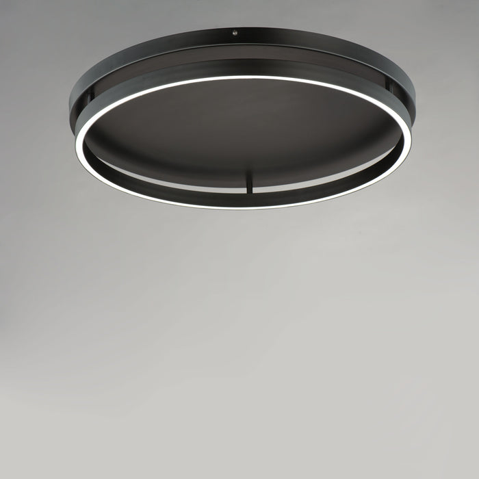 ET2 Groove LED Flush Mount WiZ Model: E22720-BK