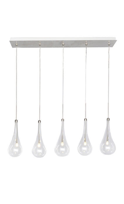 ET2 Larmes 5-Light LED Pendant Model: E23125-18PC