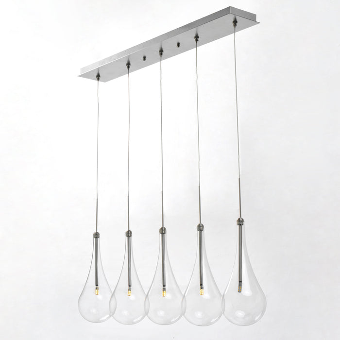 ET2 Larmes 5-Light LED Pendant Model: E23125-18PC