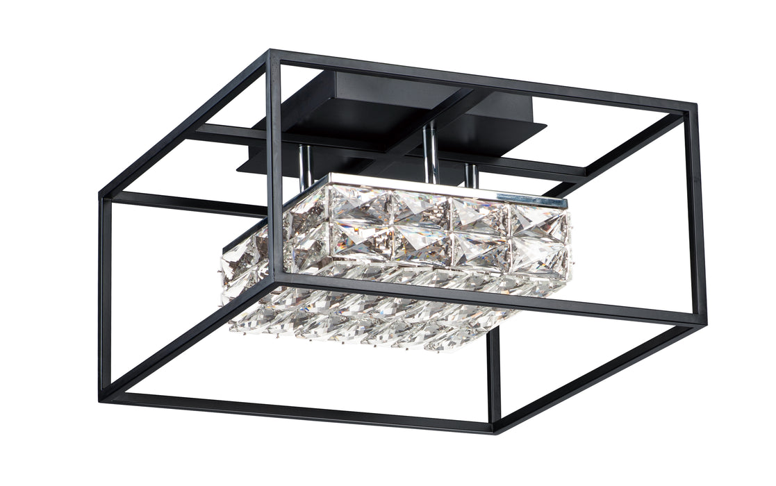 ET2 Zephyr LED Flush Mount Model: E23300-20BK