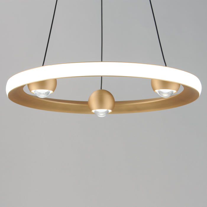 ET2 Nodes 18 LED Pendant CCT Select Model: E23511-GLD