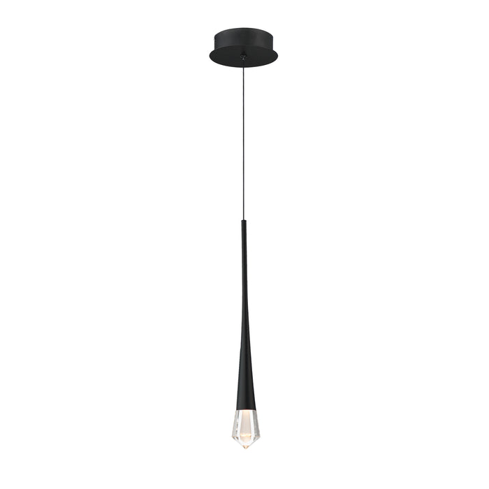 ET2 Pierce 1-Light LED Pendant Model: E24221-122BK