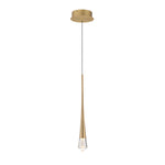 ET2 Pierce 1-Light LED Pendant Model: E24221-122GLD