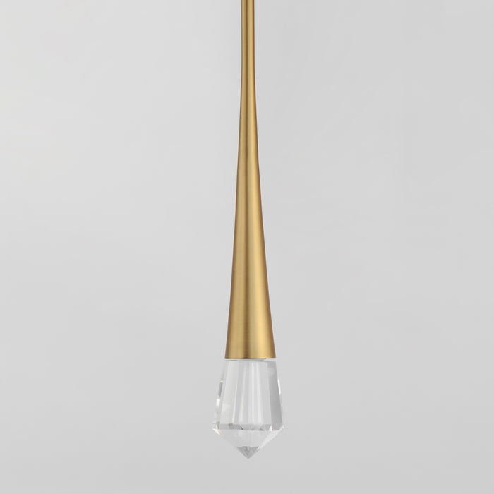 ET2 Pierce 1-Light LED Pendant Model: E24221-122GLD