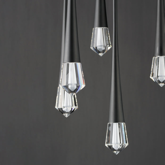 ET2 Pierce 5-Light LED Pendant Model: E24225-122BK